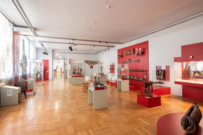 Ozeanien-Ausstellungsraum