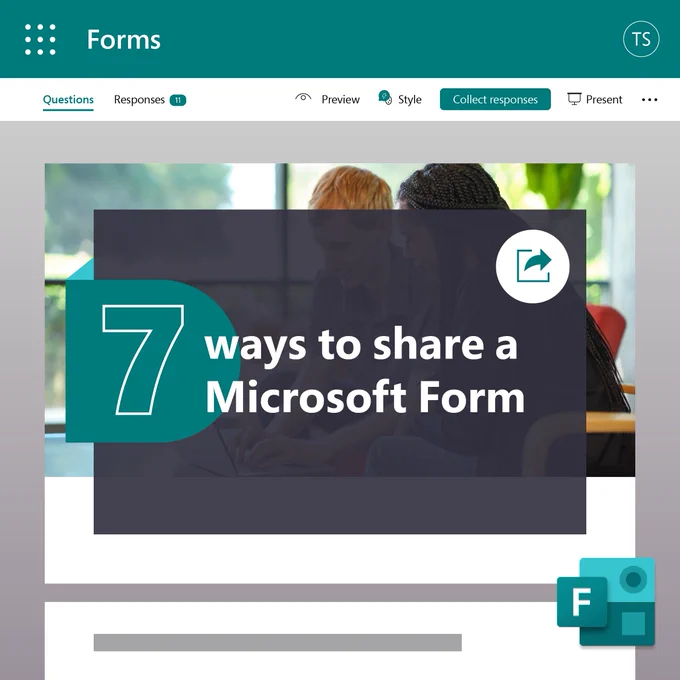 7 ways to share a Microsoft Form
Microsoft Forms logo