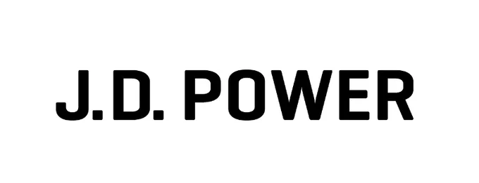 Logo (black text) for J.D. Power