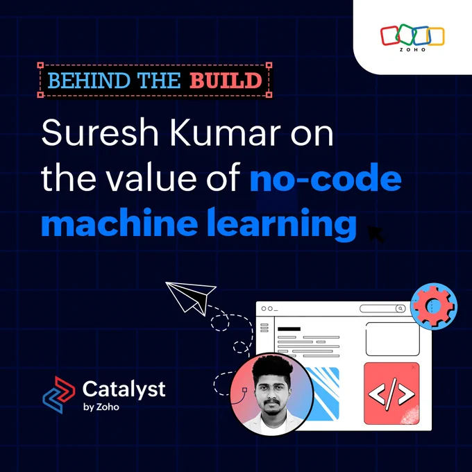 Suresh Kumar B shares insights on the value of no-code ML
