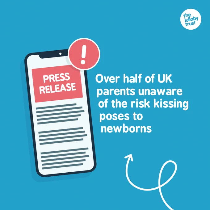 Press release: over half of UK parents unaware of the risk kissing poses to newborns