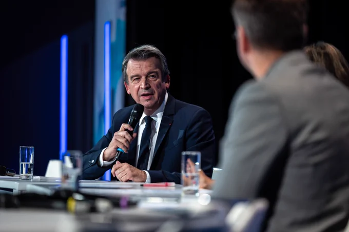 Sommet de la construction - Échange entre Olivier Salleron et Patrice Vergriete, ministre du logement