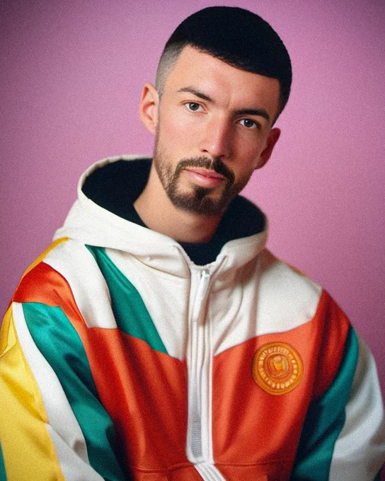 Ryan Bowman reimagined in 90s yearbook form (AI generated)
