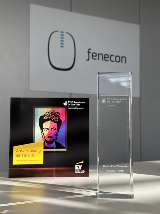 der Finalistenpreis für FENECON CEO Franz-Josef Feilmeier