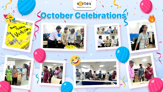 Concluding October ends with fun activities!

#vortexengineering #EmployeeEngagement #games #fun #october #birthday #celebration 
