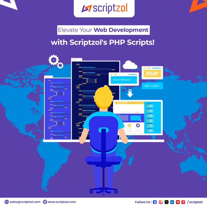 At Scriptzol, we offer the key to success for your online ventures! 🚀

Discover meticulously crafted scripts designed to supercharge your web development projects. Elevate your business smartly with our top-notch products. 💼

Don't miss the chance to unlock the full potential of your web development. Choose Scriptzol for unparalleled PHP scripts! 💻🔑 👉 www.scriptzol.com/php-scripts

#scriptzol #letsconnect #WebDevelopment #PHPScripts #ElevateYourSite #hrmsscript #payrollscript #bestphpscriptschennai #topphpscriptschennai #phpscriptsellingwebsite #phphrmsscript #phppropertyscriptschennai #realestatephpscriptschennai #WebDevelopmentPro #TechInnovation #DigitalSolutions #OnlineVentures #UnlockPotential