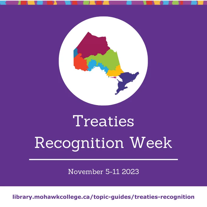 Treaties Recognition Week November 5-11