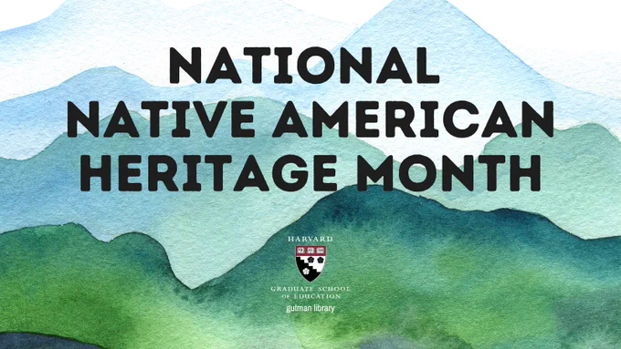 Decorative graphic for National Native American Heritage Month.
