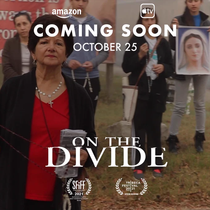 ON THE DIVIDE follows the story of three Latinx people living in McAllen, Texas who, despite their views, are connected by the most unexpected of places: the last abortion clinic on the U.S./Mexico border. As threats to the clinic and their personal safety mount, our three characters are forced to make decisions they never could have imagined.

