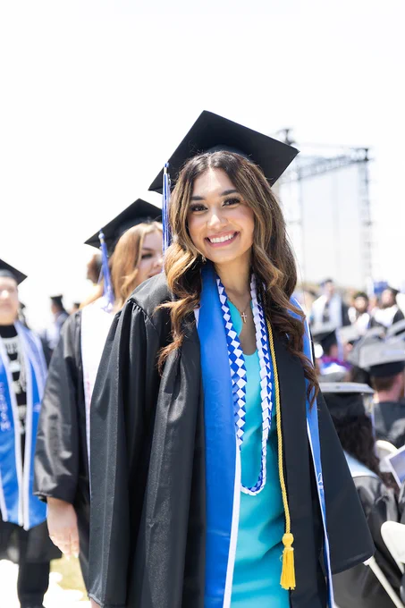 CSUSM Grad Smiling

