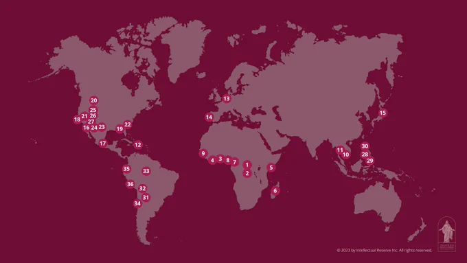 The Church of Jesus Christ of Latter-day Saints will open 36 new missions on July 1, 2024. This puts the total number of missions at 450 — the highest number in Church history.