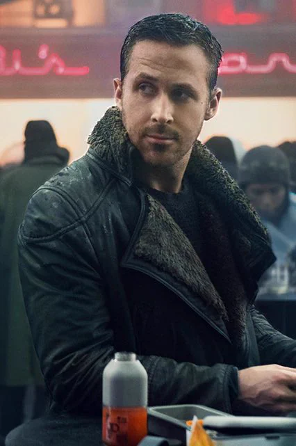 Ryan Gosling as K in Blade Runner 2049