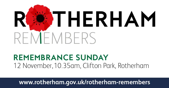 Remembrance Sunday event at Clifton Park. This event takes place at 10.35am