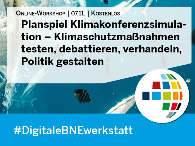 Kostenloser Online-Workshop am 7.11. ab 16 Uhr.