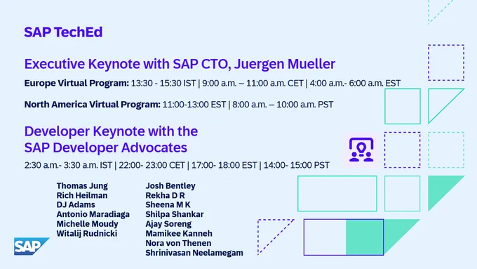 teched day one schedule 