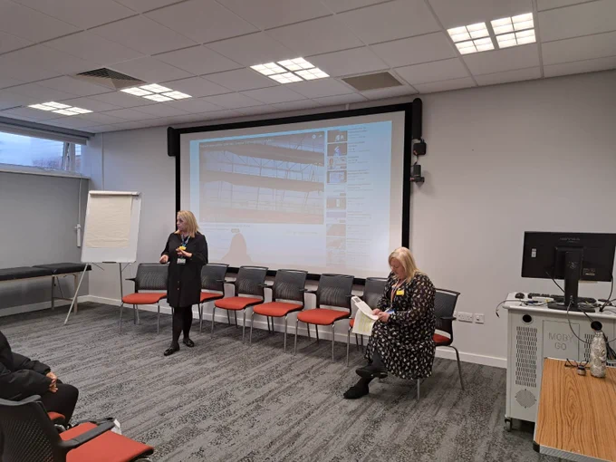 Opening welcome by Maxine Griffiths - Widening Participation Manager and Apprenticeship Lead