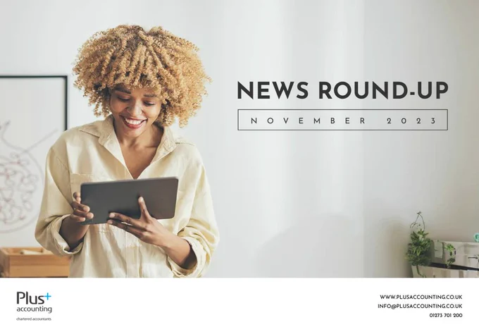 Plus Accounting - News Round Up - November 2023