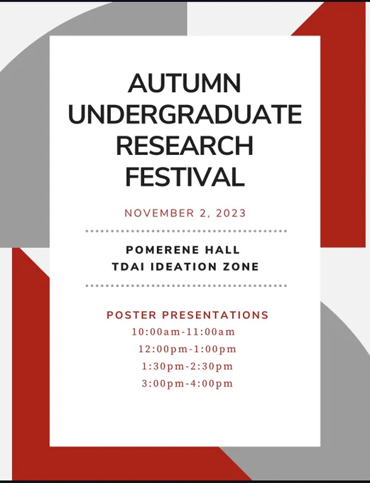 Screenshot of symposium brochure