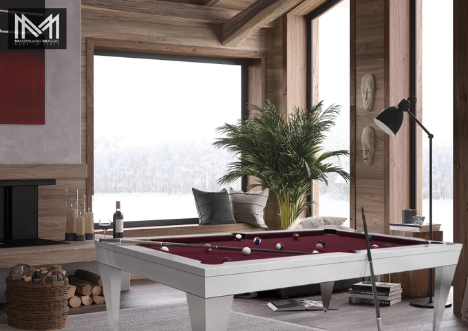 Incanto Pool Table M6 Massimiliano Maggio Made in Italy