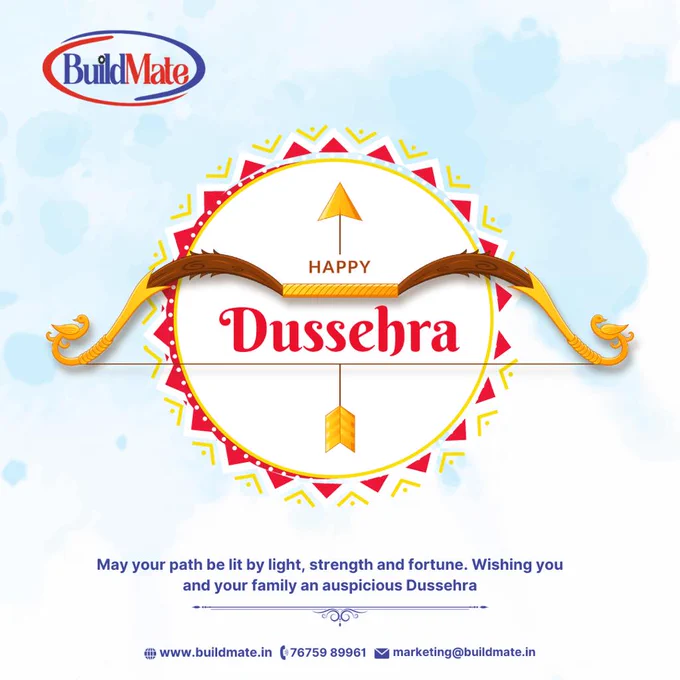 Dussehra celebrations at buildmate