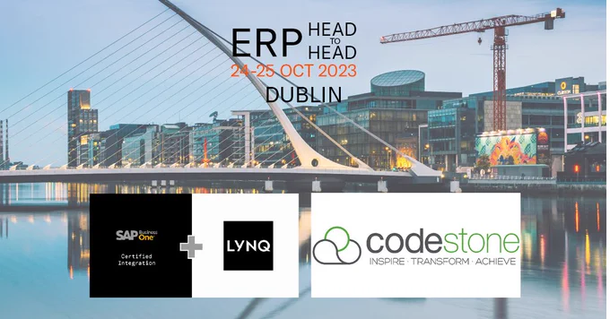 LYNQ and Codestone at the Dublin ERP HEADtoHEAD