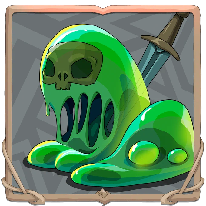 Crossroads: Myth slime monster.