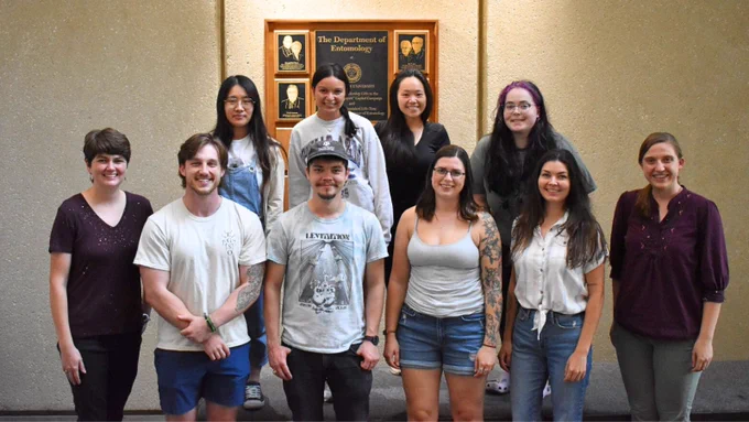 A student organization within Texas A&M University, Department of Entomology and some of it's members. 
