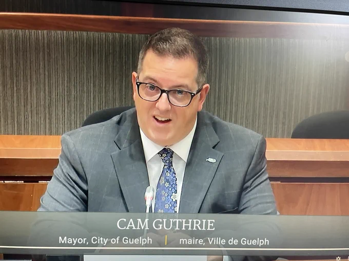Picture of myself speaking to the Finance Committee at parliament.