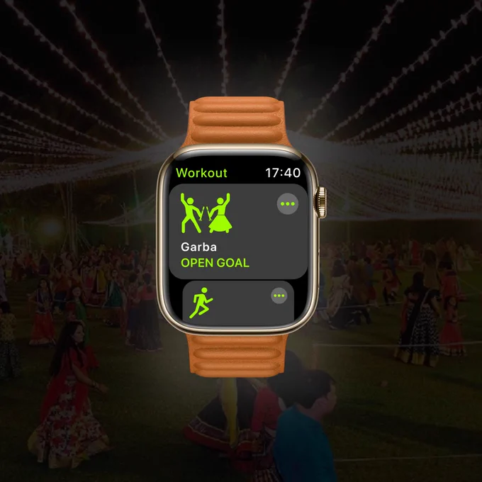 Apple Watch Garba Workout for Gujjus 