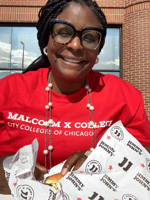 Image of Dean Meschino at the Malcolm X College West Side Learning Center