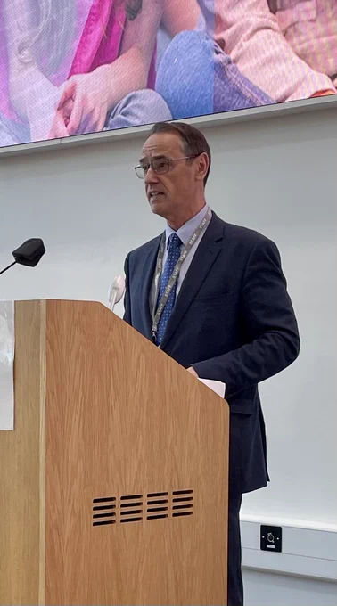 Mark Browne opening the Attendance Summit 