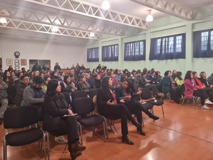 En la imagen Seremi Desarrollo Social y Familia junto a Delegada Presidencial  Valparaíso .