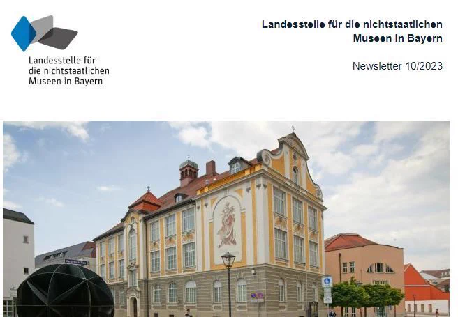 Beginn des Newsletters mit Foto des Stadtmuseums Deggendorf.