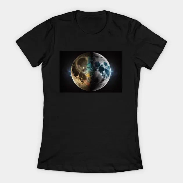 The moon is the partner of the earth in space.