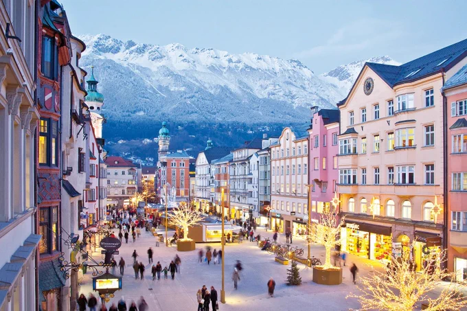 City of Innsbruck in Tirol, Austria  - courtesy of Tirol Tourist Board