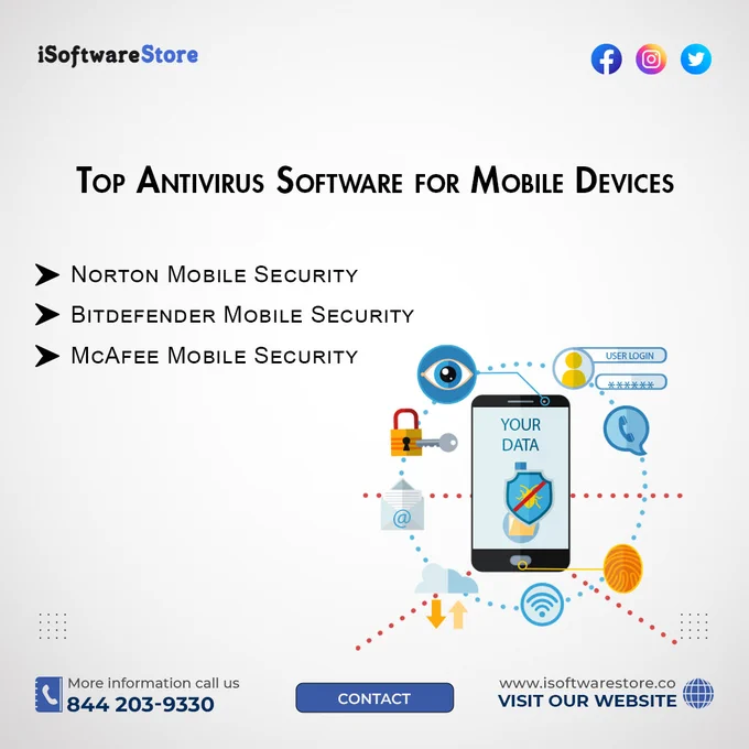 Top Antivirus Software for Mobile Devices_@isoftware_store_#isoftware_store