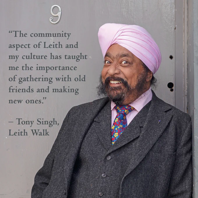 Tony Singh smiling at the camera