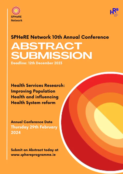 Delighted to announce that the Abstract Submission is now open for the SPHeRE Network 10th Annual Conference 2024. Click below to look through the guidelines and key dates for the submission.