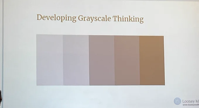 An image showing grayscale