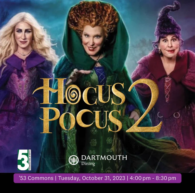 Here’s a graphic with text reminding students that the Beast Feast will be held on October 31st from 4 PM - 8:30 PM.