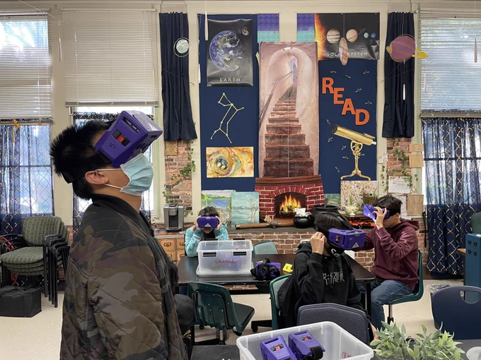What are we experiencing in VR? Works by Monet, Van Gogh, Dali, and Picasso!