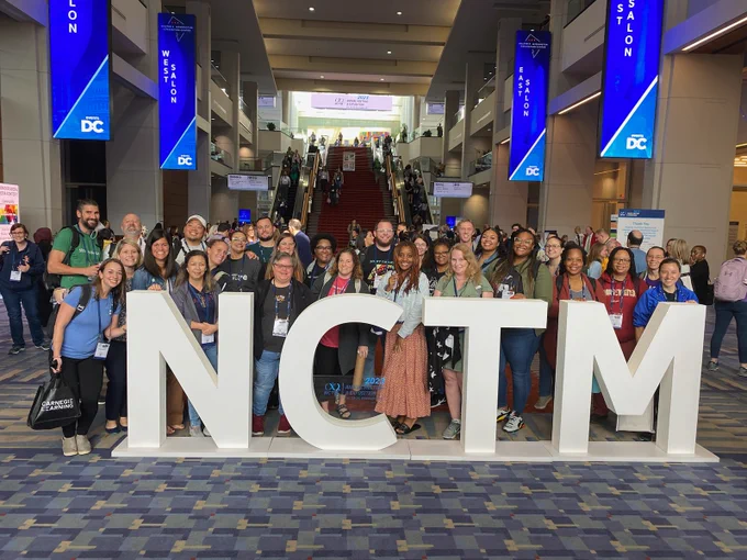 The BCPS team at NCTM 
