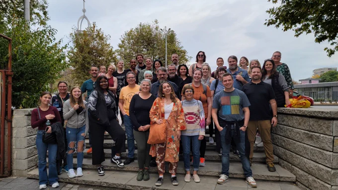 A group of people 