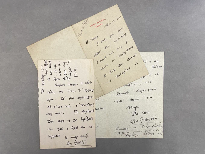 letters from Douglas Hyde mentioning the Library Association of Ireland