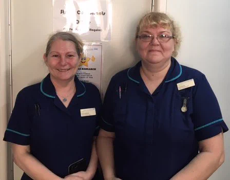 Our Stroke Research Nurses at Bradford Teaching Hospitals - Ruth and Outi