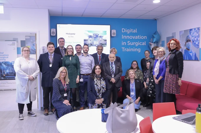 The team at the Cambridge Surgical Training Centre