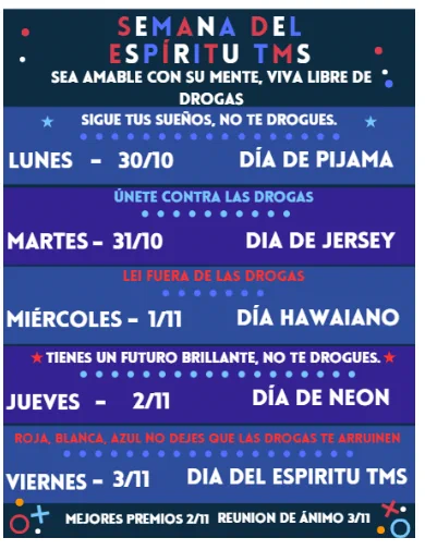 Spirit Week Spanish