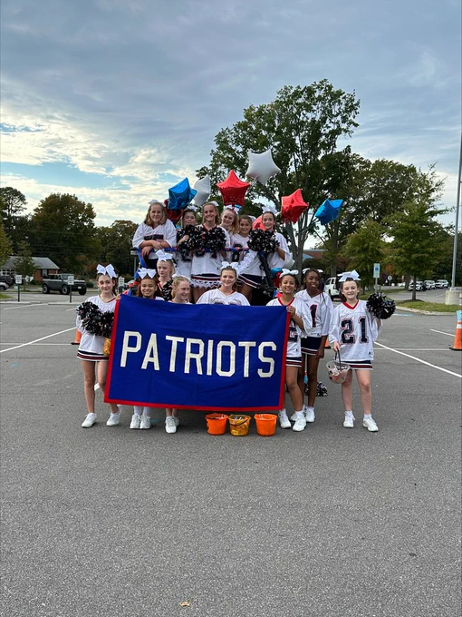Patriots in the parade