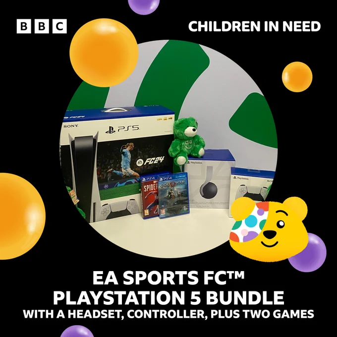 Win an EA Sports FC Playstation 5 Bundle