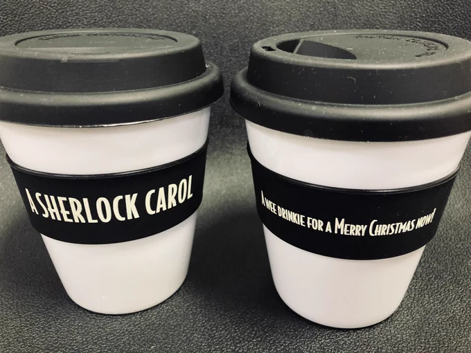 A Sherlock Carol Reuseable Cups